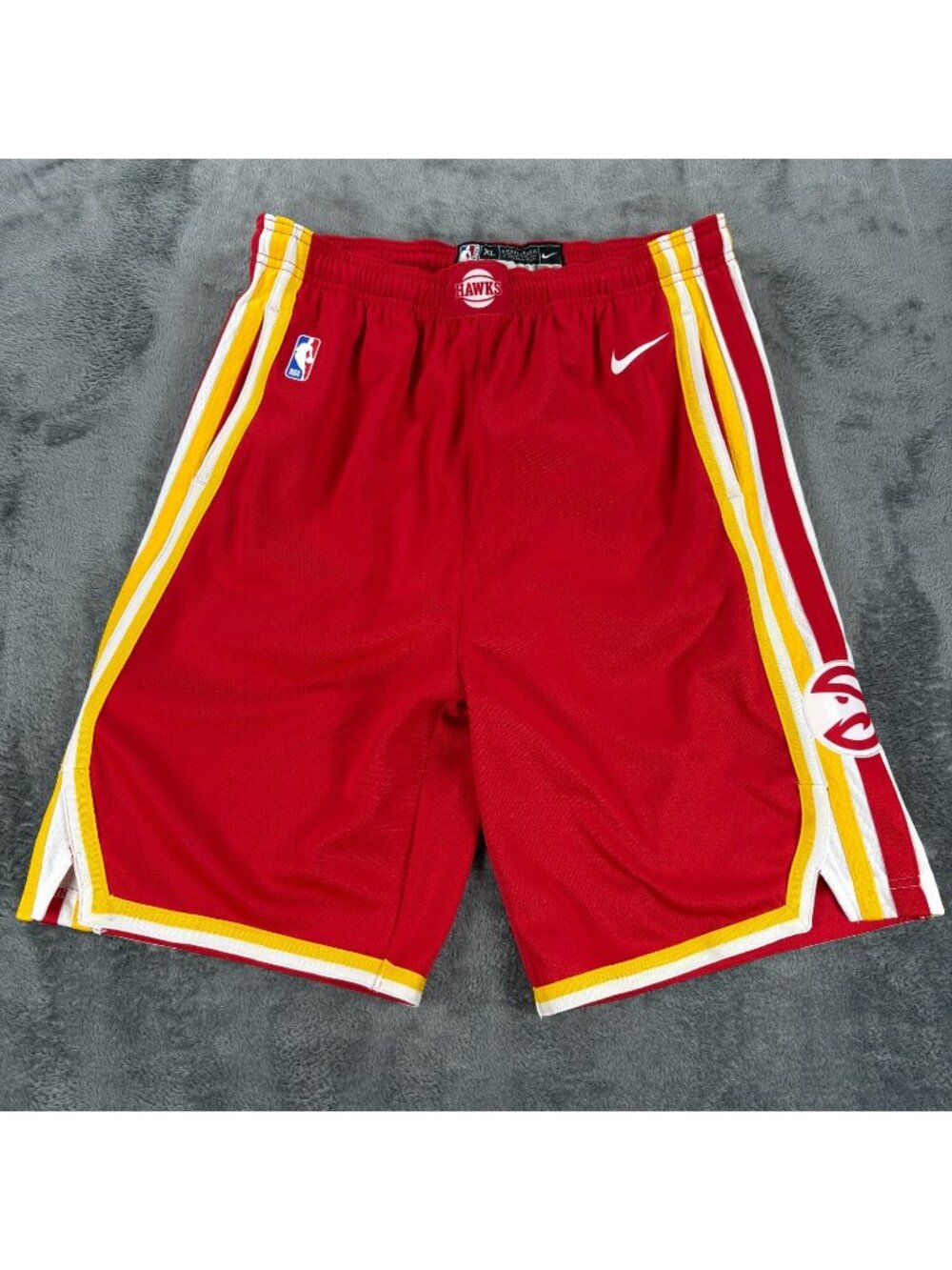 Nike Basketball Shorts Youth Boys XL Atlanta Hawks Authentic Official Jersey NWT
